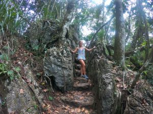 hiking mirador at semuc champey