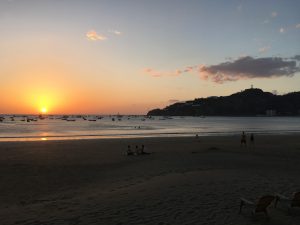 san juan del sur nica sunset