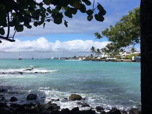 bay in galapagos