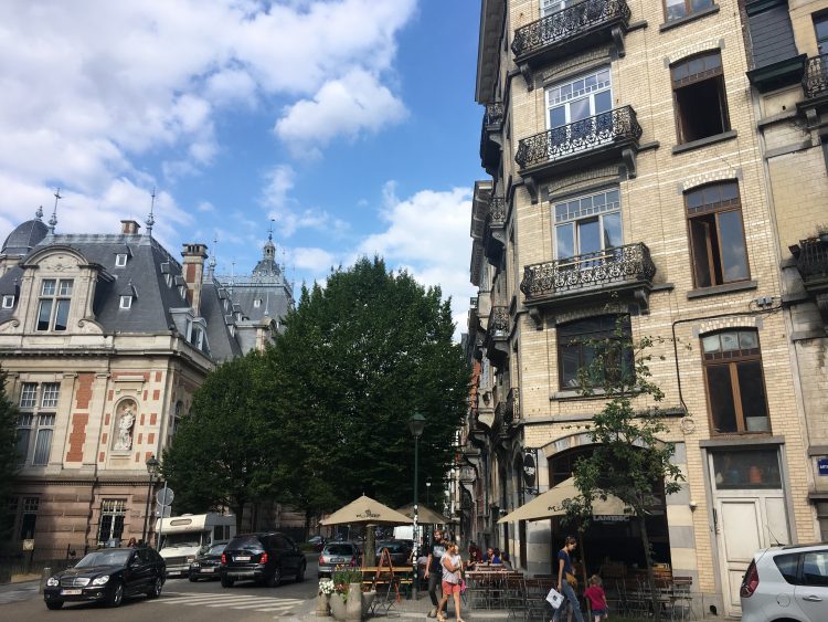 street in brussels