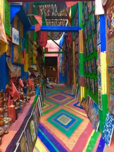 rainbow road fez morocco